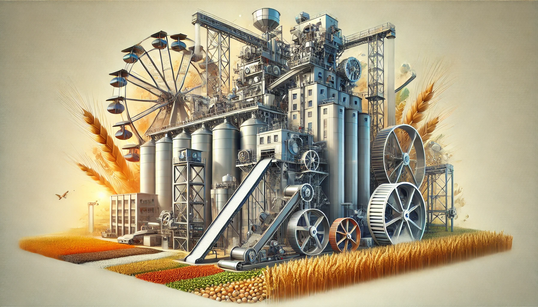 Flour & Feed Mills Industrial Machineries 1 Flour & Feed Mills Industrial Machineries